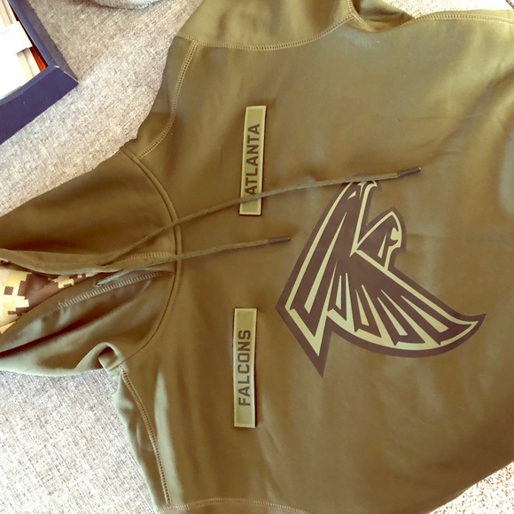 salute to service falcons hoodie
